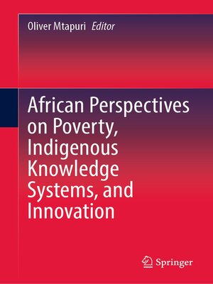 cover image of African Perspectives on Poverty, Indigenous Knowledge Systems, and Innovation